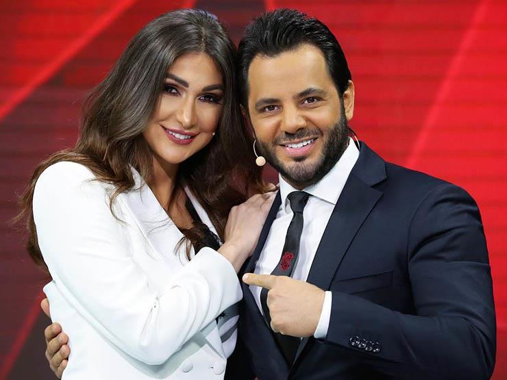 نيشان والمذيعة اللبنانية ديما