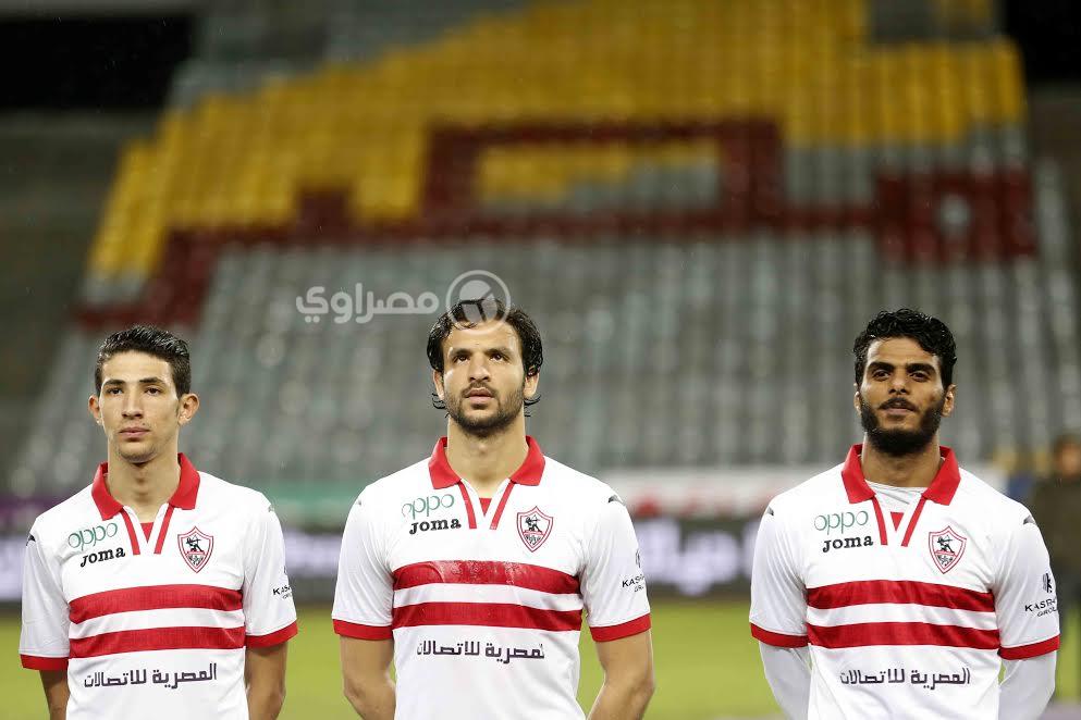 ثلاثي الزمالك عماد فتحي ومحمود علاء وفتوح         