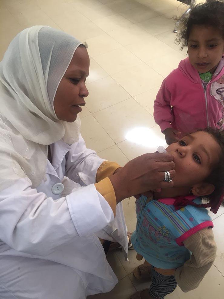 تطعيم 6 آلاف طفل بالوادي الجديد  - أرشيفية