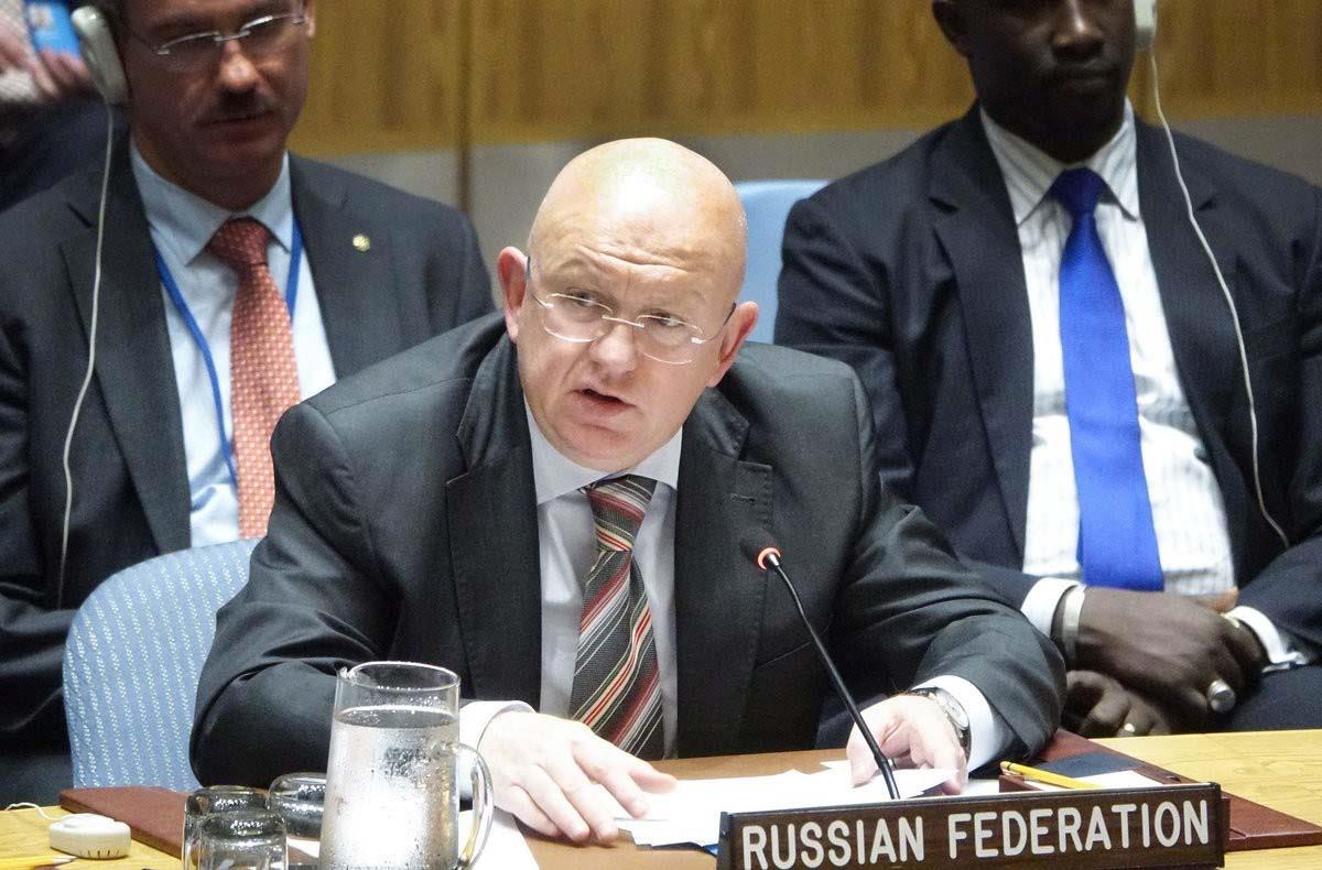 فاسيلي نيبينزيا السفير الروسي لدى الأمم المتحدة