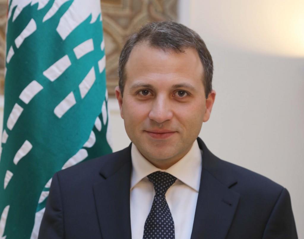 جبران باسيل وزير خارجية لبنان