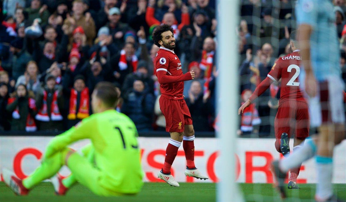 محمد صلاح لاعب ليفربول