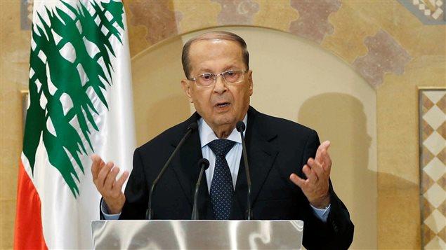 الرئيس اللبناني العماد ميشال