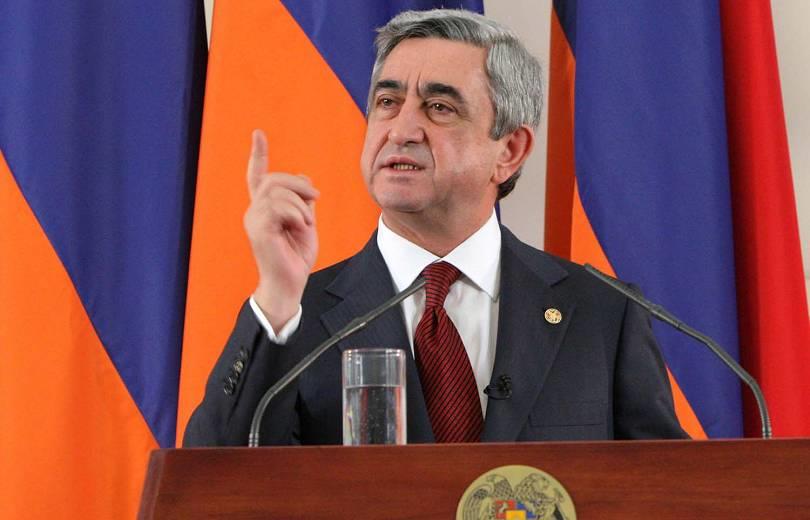 رئيس ارمينيا سيرج سركسيان