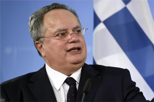 وزير الخارجية اليوناني نيكوس كوتسياس