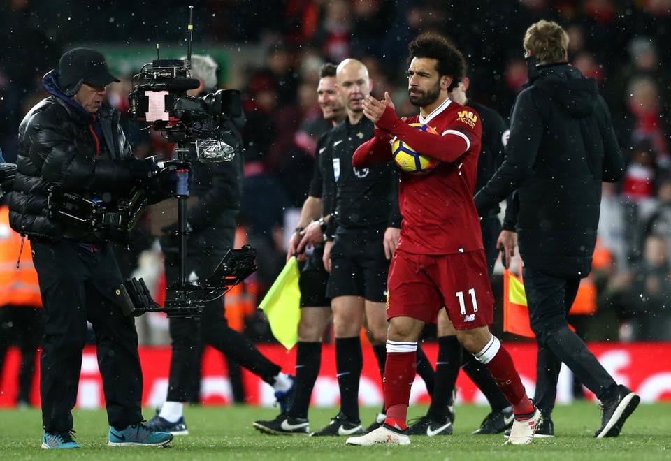 محمد صلاح سجل 36 هدفا مع ليفربول