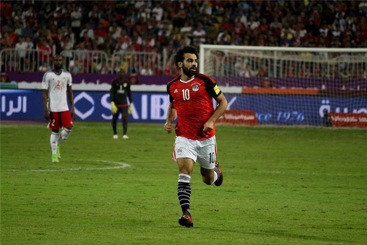 محمد صلاح لاعب منتخب مصر