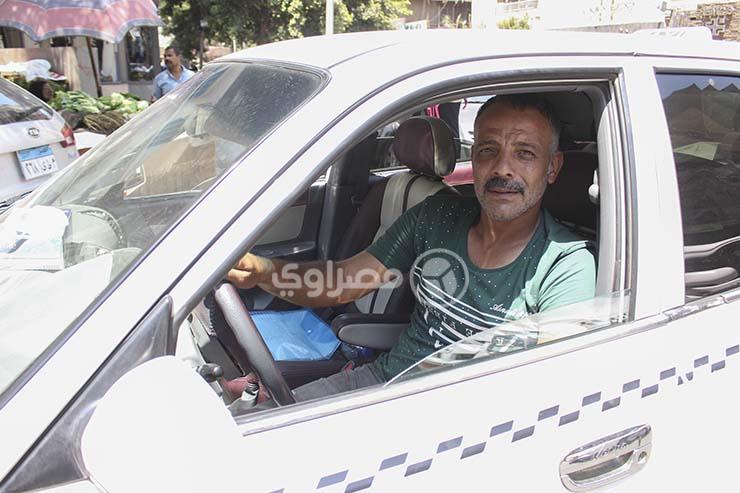 سائق تاكسي بالقاهرة - أرشيفية