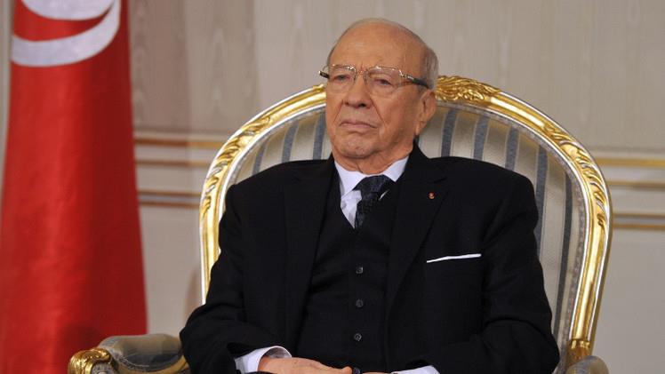 الرئيس التونسي الراحل الباجي قايد السبسي          