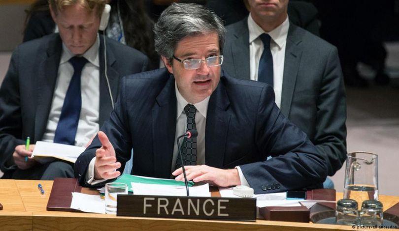 فرانسوا ديلاتر السفير الفرنسي لدى الأمم المتحدة