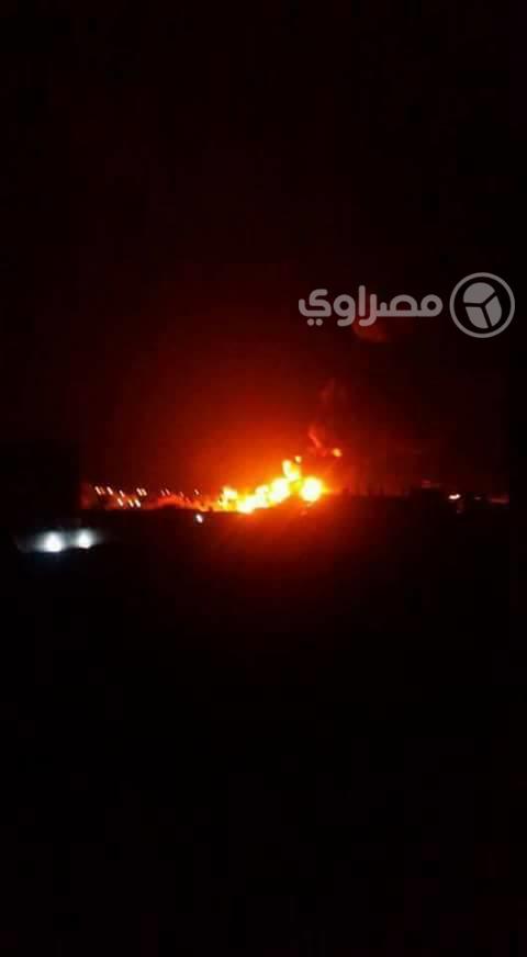 الحماية المدنية تسيطر على حريق في "مستودع غاز" بقن