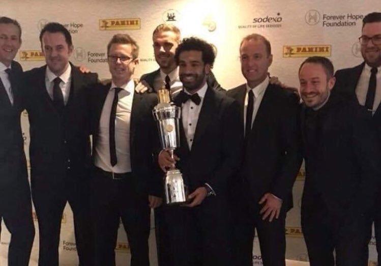 محمد صلاح بجائزة أفضل لاعب