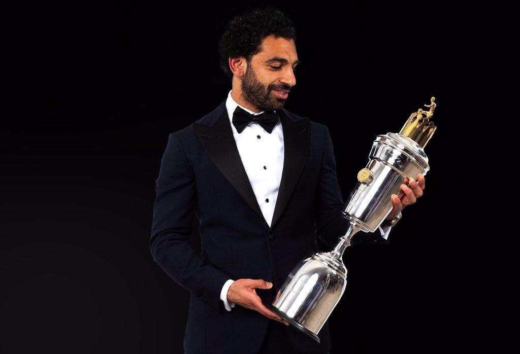 محمد صلاح بجائزة أفضل لاعب في إنجلترا