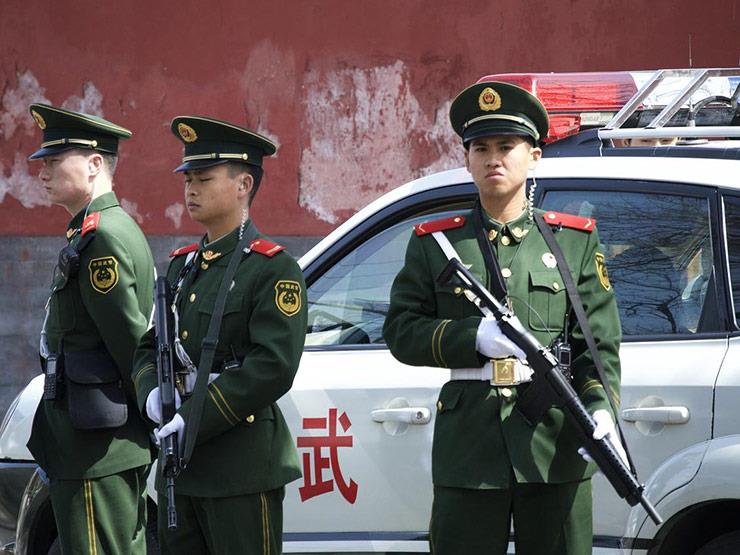 الشرطة الصينية                                    