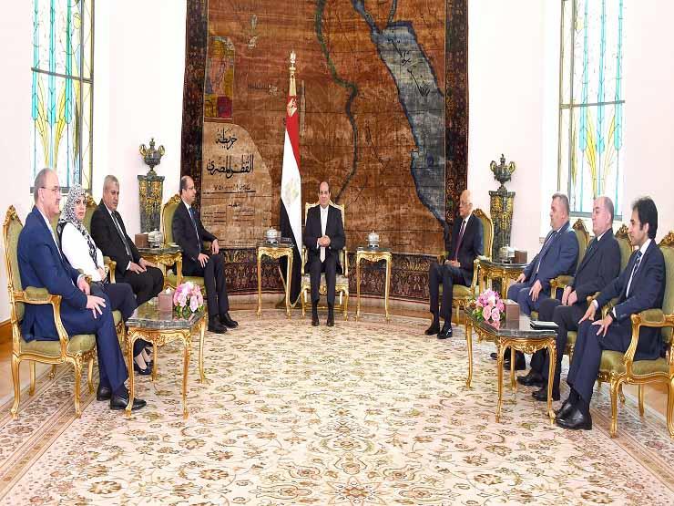 السيسي يستقبل رئيس مجلس النواب العراقي