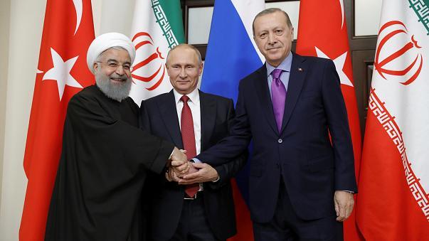 قمة تركية روسية إيرانية