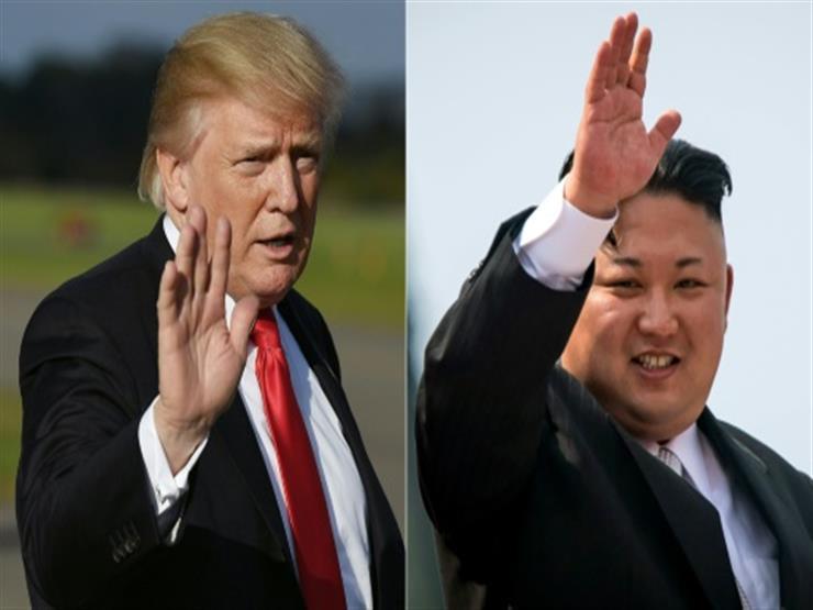 الرئيس الأمريكي والزعيم الكوري الشمالي