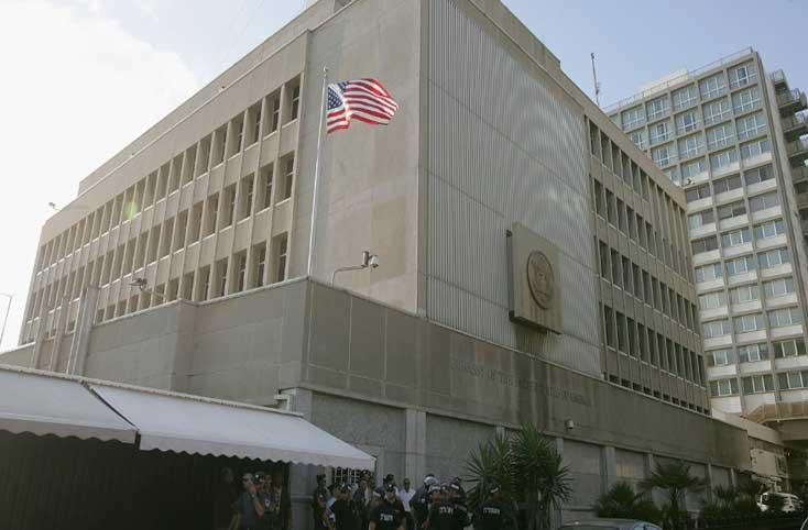 السفارة الامريكية في إسرائيل
