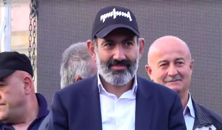 رئيس الوزراء الأرميني الجديد نيكول باشينيان