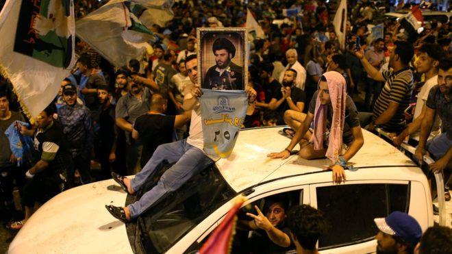 أتباع الصدر في تظاهرات فرح