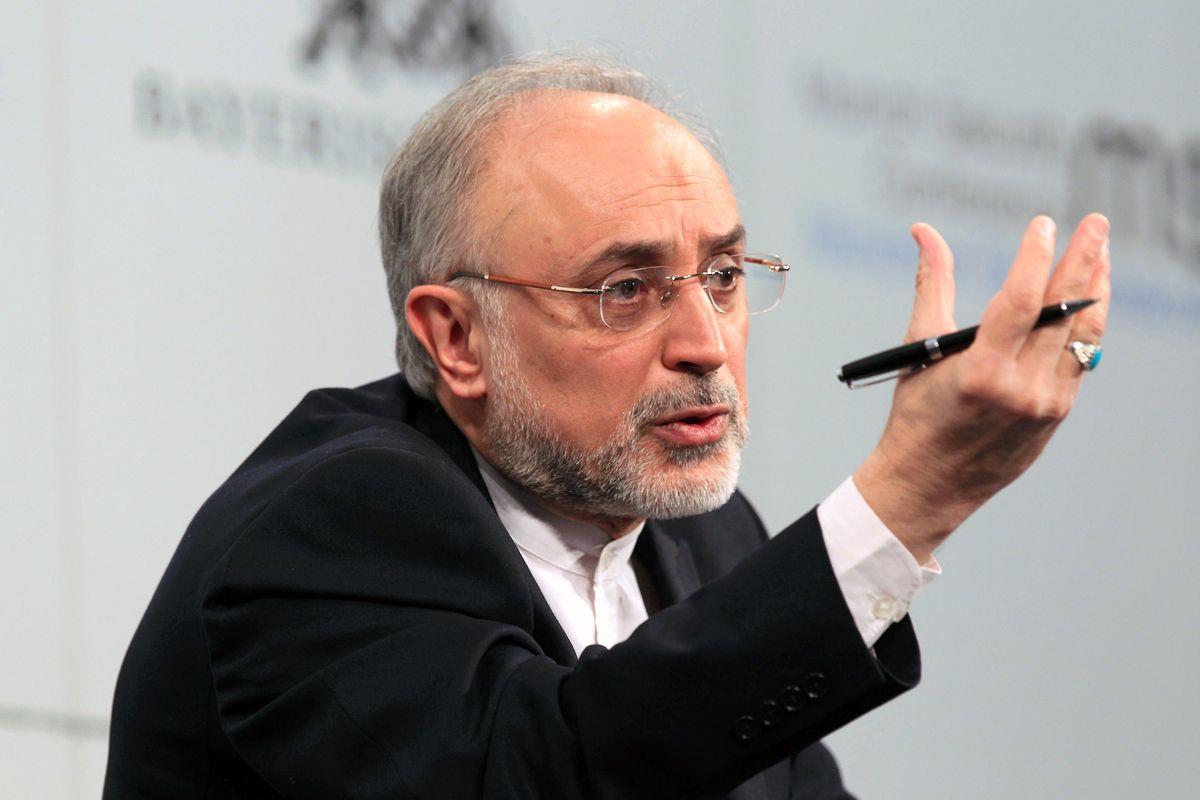 رئيس منظمة الطاقة الذرية الإيرانية أكبر صالحي