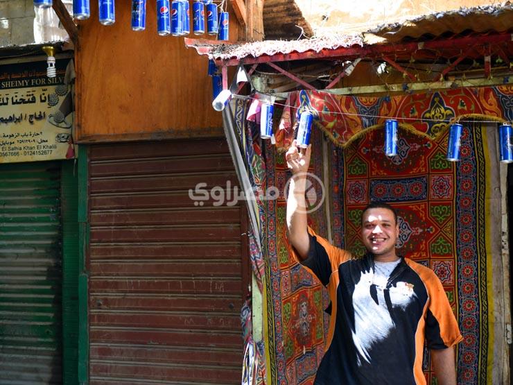شوارع القاهرة الفاطمية تستقبل رمضان بكانزات زينة