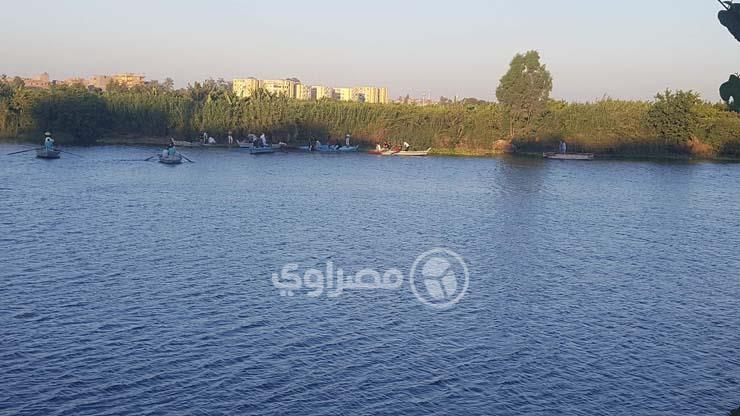 انتشال جثة شاب غرق في نهر النيل 