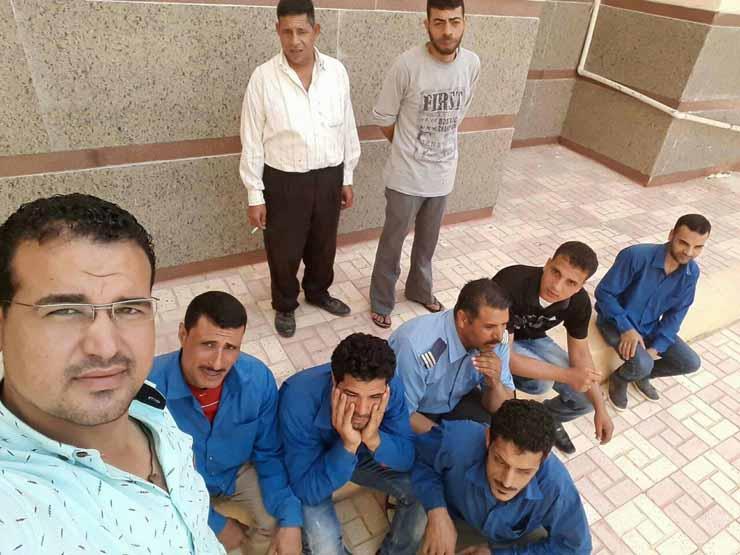 إضراب موظفي أمن مستشفى أبو المطامير