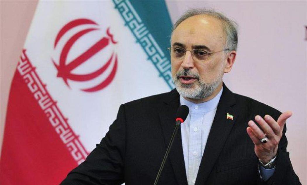 رئيس منظمة الطاقة الذرية الايرانية علي أكبر صالحي