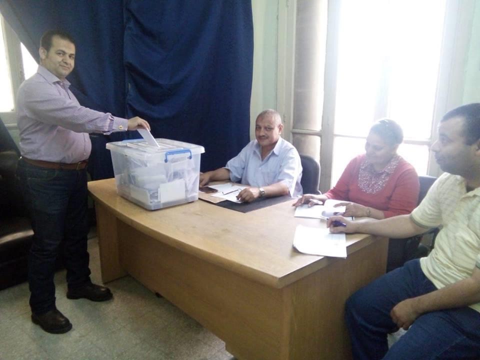 الانتخابات النقابية العمالية في بني سويف