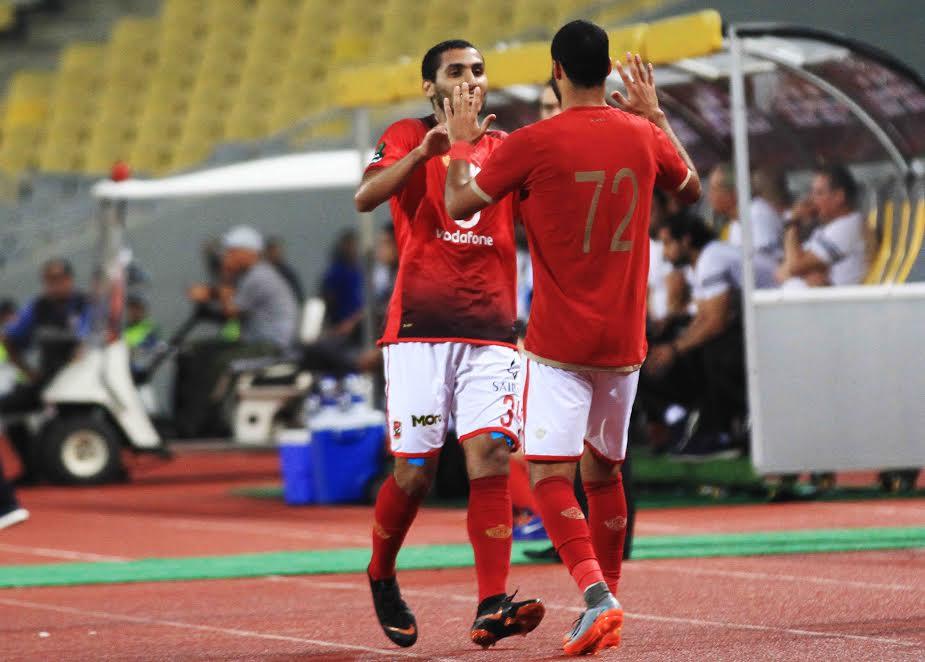 أحمد حمدي لاعب الأهلي المعار للجونة               