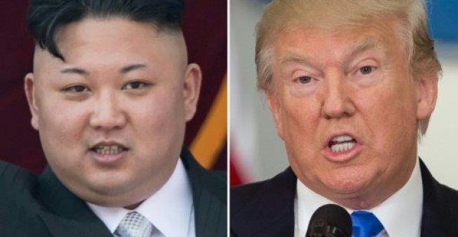 الرئيس الأمريكي دونالد ترامب و زعيم كوريا الشمالية