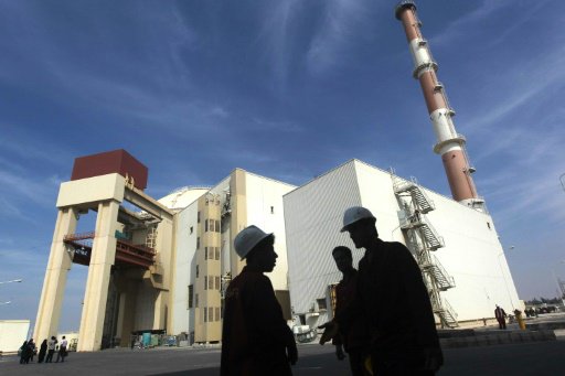 مفاعل بوشهر النووي بإيران