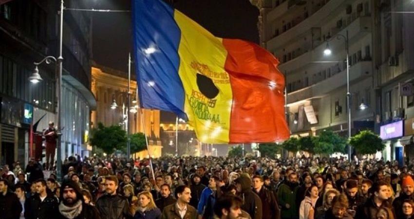 مظاهرات ضد تجاوزات القضاء في رومانيا