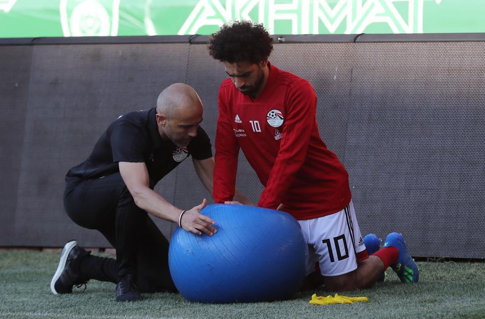 محمد صلاح لاعب منتخب مصر