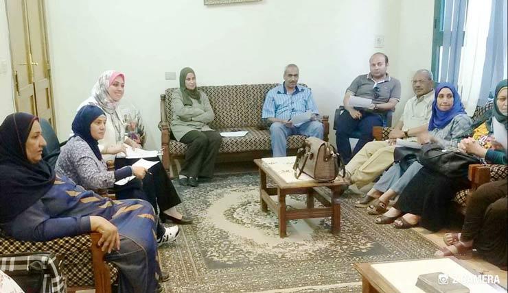 اجتماع المجلس القومي للمرأة في المنيا
