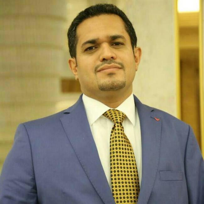 وزير حقوق الإنسان اليمني محمد عسكر