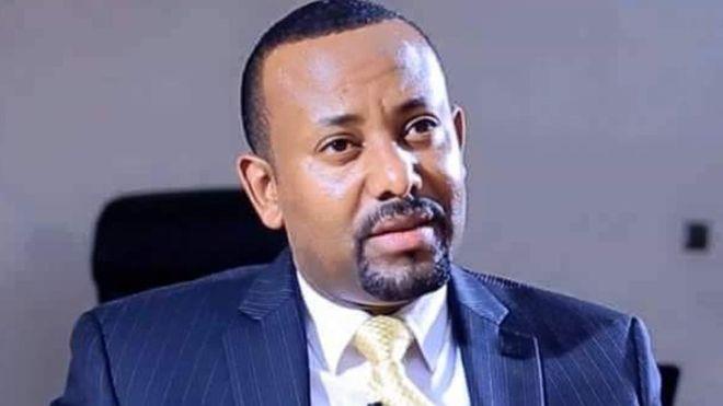 رئيس الوزراء الإثيوبي ابيي أحمد                   