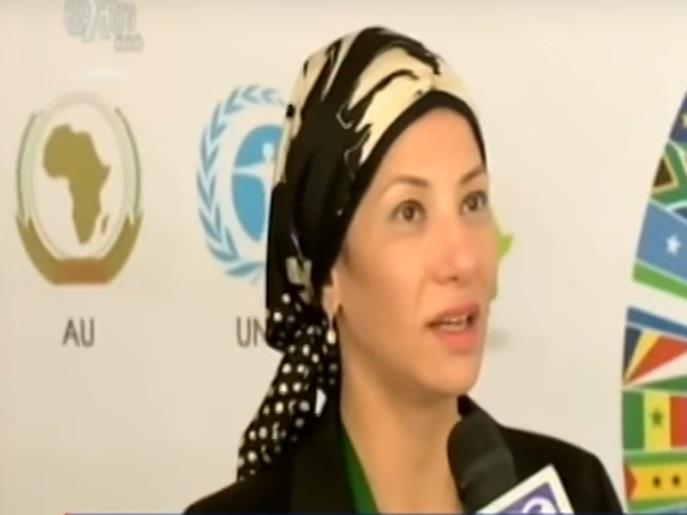 وزيرة البيئة الدكتورة ياسمين فؤاد