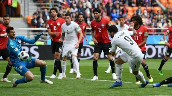 مباراة مصر أمام أوروجواى