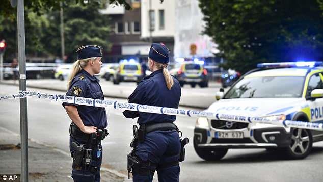 الشرطة السويدية                                   