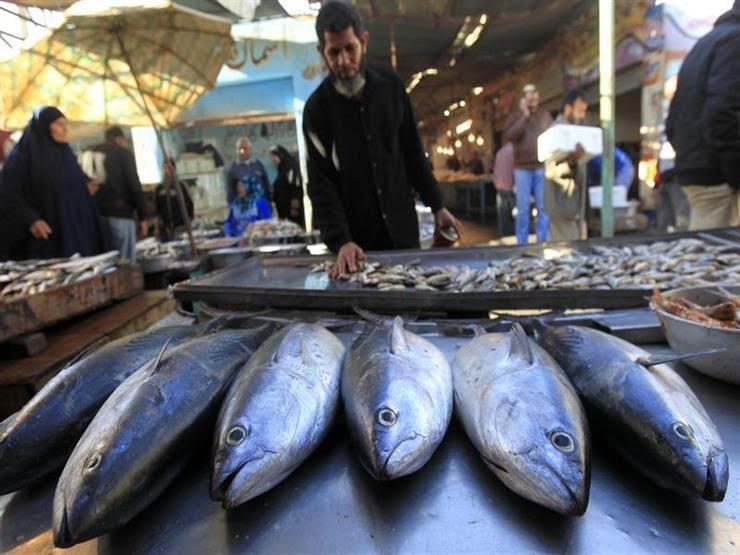 أرشيفية لأحد بائعي الأسماك