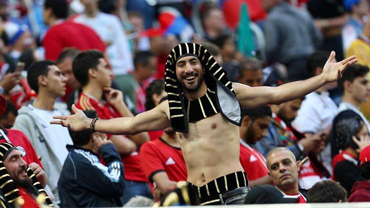 أحد مُشجعي منتخب مصر في مونديال روسيا 