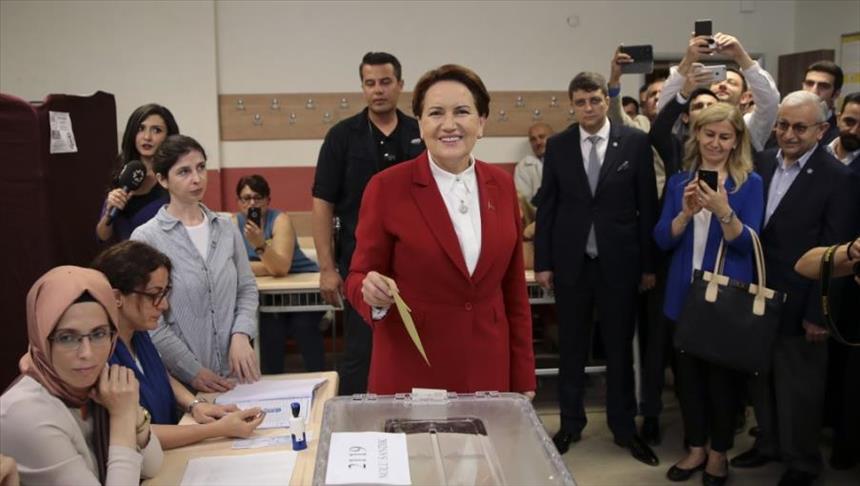 مرشحة الرئاسة التركية ميرال أكشينار
