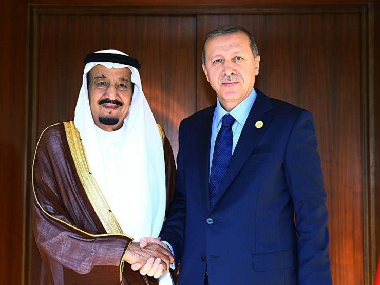 الملك سلمان والرئيس التركي