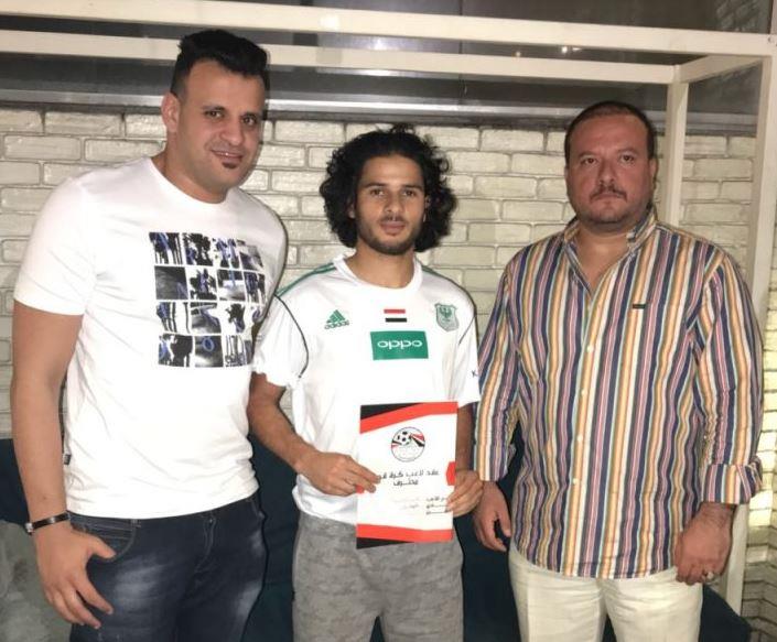 محمد جابر لاعب المصري الجديد