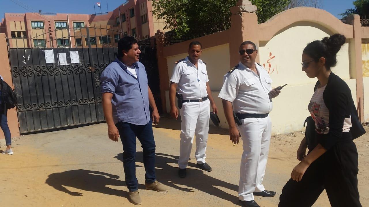 قوات الأمن أمام لجان الامتحانات