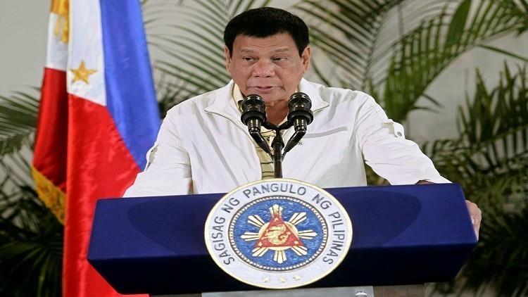 الرئيس الفلبيني رودريجو دوتيرتي