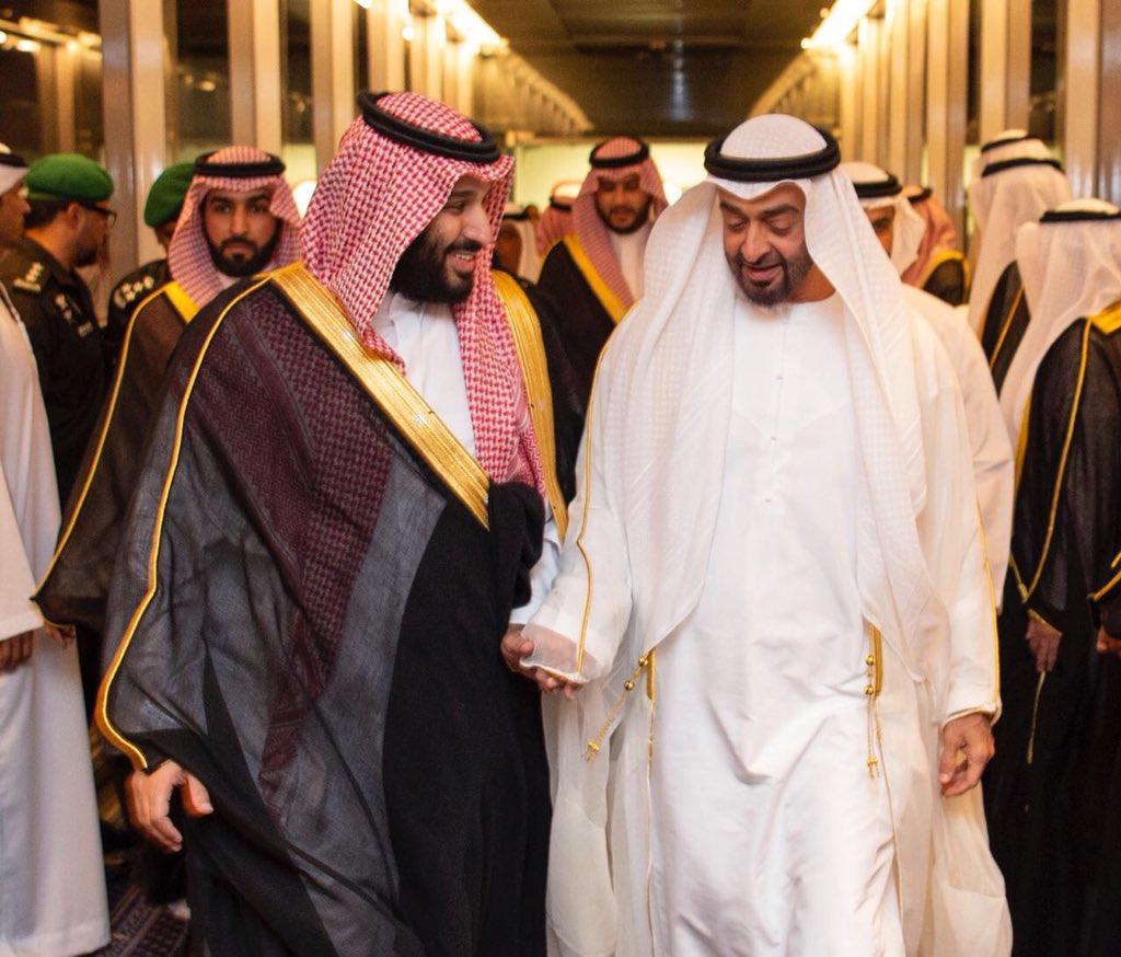 الأمير محمد بن سلمان وولي عهد أبوظبي