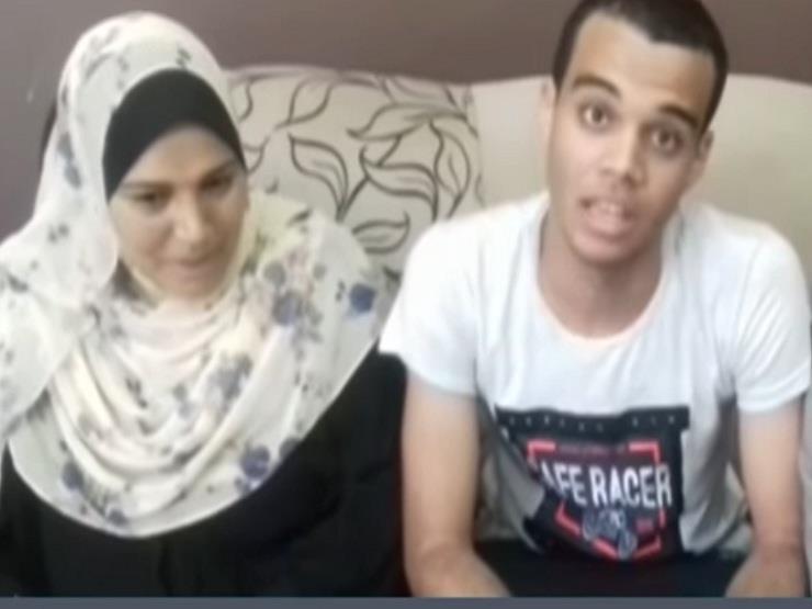 محمود مصطفى السديمي ووالدته